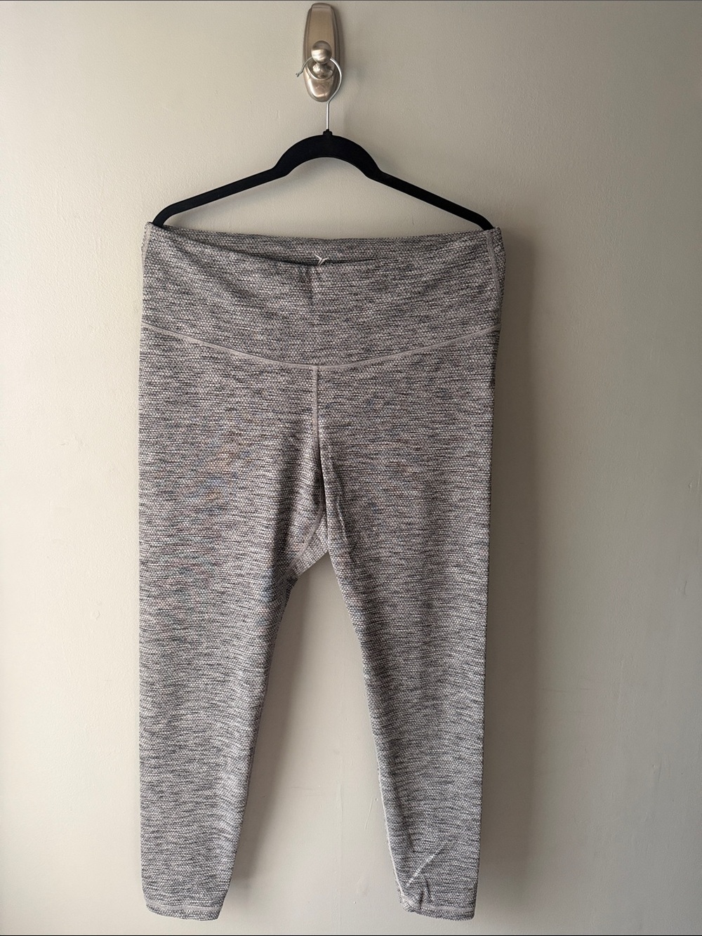 Old Navy Gray Marled Stretch Leggings